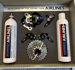 Shimano Airlines Skunk Team für z. B. GT Lobo, Yeti, Foes