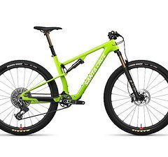 Santa Cruz Bicycles Blur CC X0 AXS RSV Gloss Spring Green Gr.: L Modell 2024