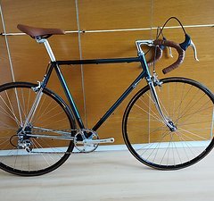 Rennrad Vintage, Komplett Dura Ace Gruppe, 3ttt, Clinche, Galli, 8,8kg