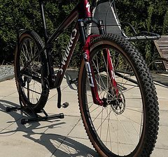 Specialized Epic wc S-Works 2023/24 in RedTint/Silver/Gnt - Size L