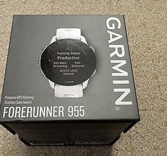 Garmin FORERUNNER 955 GPS UHR WEIß