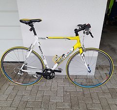 Scott Scott teambike mit Flatbarlenker/Rennradlenker