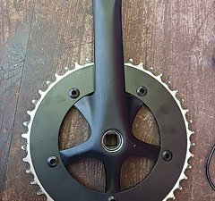 Unbekannter Hersteller Singlespeed Kurbel 46Z 170mm 4Kant