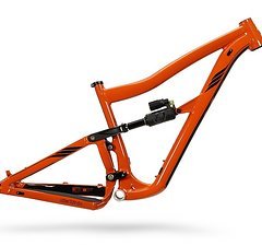 Ibis Cycles Ripmo AF Rahmen 2022 Größe L - red savina orange