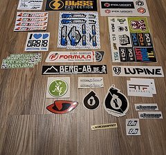 Aufkleber Sticker Decals Bliss, Enduro, Formula, Lupine, Sixsixone, Polygon, Giro, Jagwire