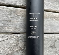 RockShox Reverb Stealth, 175 mm, 31,6 mm