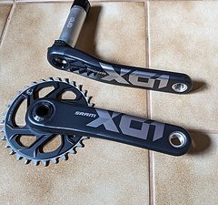 SRAM X01 AXS DUB Kurbel - 175mm - 3mm Offset Boost