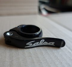 Salsa Cycles Flip Lock Sattelklemme 28,6mm schwarz seatclamp MTB Kult
