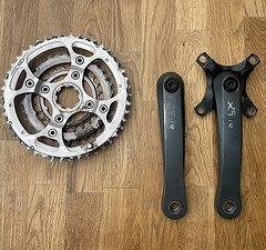 Shimano XTR Kurbel FC-M951