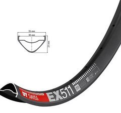 2X Dt Swiss Felge 27,5" | 650B EX 511Neu""""
