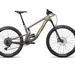 Santa Cruz Bicycles 5010 5 Carbon CC MX Größe: M X01-Kit Matte Nickel Modell 2023