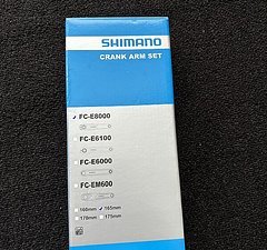 Shimano FC-E 8000 Kurbelarme