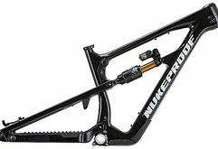 Nukeproof Mega 297 Carbon Rahmen - ohne Dämpfer - schwarz - Größe L