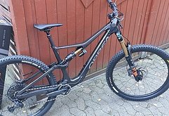 Orbea Rallon R6 raw XL mit neuer Fox 38 Factory Grip2 + 2024 X2