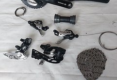Shimano XT 780 Set Antriebset 2x10 Gruppe MTB Komplettgruppe