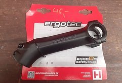 Ergotec high charisma vorbau 130mm / 31,8mm / 1 1/8" / 45Grad NEU