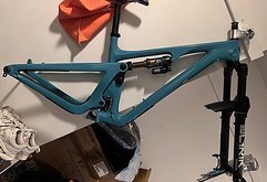 Yeti Cycles SB130 frameset(new)+ fork +shock +dropper