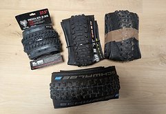 Maxxis DHR II 27,5 x 2.8" + Schwalbe Hans Dampf 27,5" x 2.6" + Conti + WTB
