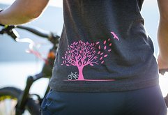 Supersmashdesign Bikeshirt Damen - Girls ride Bikes (XL)