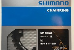 Shimano Saint SM-CR82 Kettenblatt, LK 104, 38 und 36 Zähne