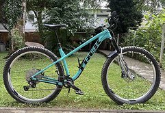 Trek Roscoe 7 Gr. M blau chrome Custom Build