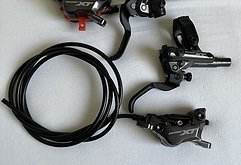 Shimano Deore XT Scheibenbremse 4 Kolben BR M8120/BL M8100 Set