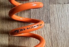 Fox Racing Shox SLS Feder 500lb/in x 2.40in/61mm