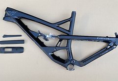YT Industries NEU Capra CF PRO Rahmen 27,5 1 Jahr Gewährleistung JET BLACK