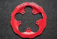 Rock-Ring Kettenblatt Schutz, rot, Lochkreis 110 mm