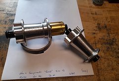 Non PlusComponents Road NonBoost Disc IS 24H Silber