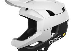 POC Otocon Race MIPS Fullface - Small - Hydrogen White Matt / Uranium Black Matt