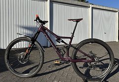Orbea Occam M30 2022 Mulberry/Black Größe L MTB Carbon