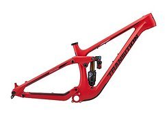 Transition Bikes 2023 PATROL Carbon Mullet Rahmenkit inkl. Fox Float X2 rot - Größe S