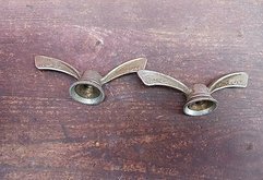 Huret 3 x Huret Luxe Flügelmuttern Vorderrad Oldtimer Retro Vintage