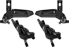 SRAM Level Silver 2P Scheibenbremsenset Stealth Disc 4-Kolben Neu