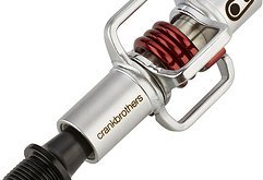 Crankbrothers Eggbeater 1 rot silber inkl. Cleats - NEU