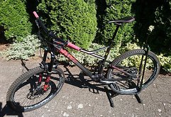 Ghost Bikes Riot 8 UC (2017) Carbon mit vielen upgrades, 650B