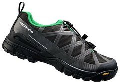 Shimano SH-MT54L Mountainbikeschuhe Trail Blk/Grn Neu