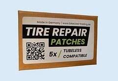 Bikecare Reifen Reparatur Patches für Tubeless und Schlauch Nutzung