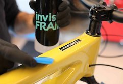 Invisiframe Fitting / Folierung von Bikes by SkiLL®
