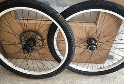 Unbekannter Hersteller Laufradsatz 24 Zoll Disc 6 Loch Singlespeed