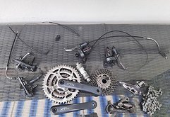 Shimano XTR 950 Komplettgruppe inkl. Bremsen 3x9