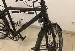 Rose Bikes Activa Pro 3 Carbon Drive carbon Drive ACTIVA PRO 3 anodized black, Riemenantrieb, Rohloff SPEEDHUB