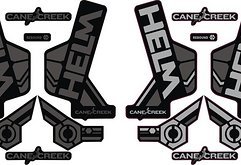 Cane Creek Helm Decals individuell