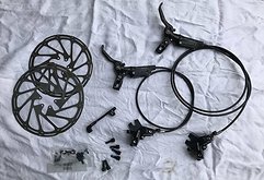 Sram Guide Ultimate Komplettset Sram Guide Ultimate 2018 NEU Carbon 4- Kolben- Bremse