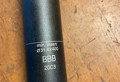 BBB Sattelstütze 31.4x400mm