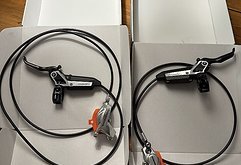 SRAM Code Ultimate stealth schwarz eloxiert Set Scheibenbremse VR HR