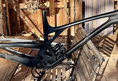 Evil Bikes The Offering V2 L schwarz Rahmenset Top Zustand