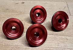 Nicolai Vorspanndeckel / Lager Abdeckungen rot 4x 53100005