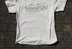 Manitou Vintage MTB T-Shirt, weiss, Größe L/G (42-44)